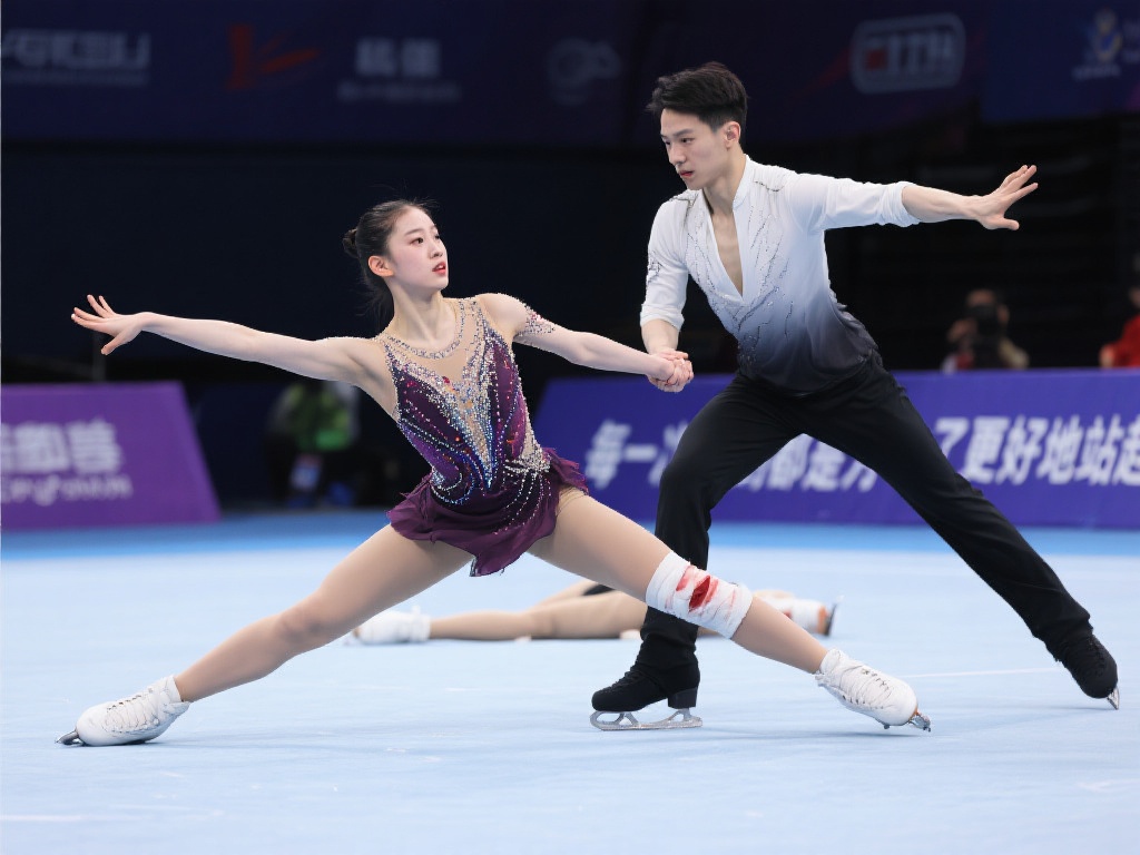 郭思彤与石浩玥联手摘得混双技术自选银牌 成功的背后往往是无数个日夜的辛勤付出。郭