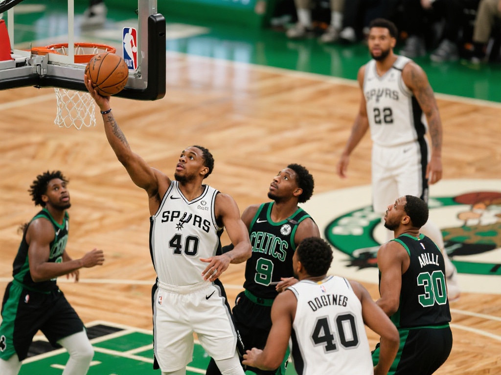 相比之下，马刺队在本场比赛中显得有些被动