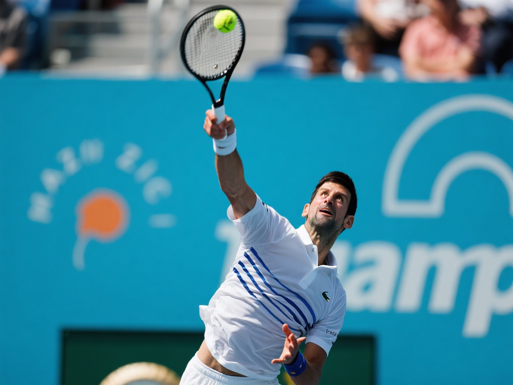 德约科维奇强势晋级迈阿密赛四强战 德约科维奇能够跻身四强,除了心理上的强韧