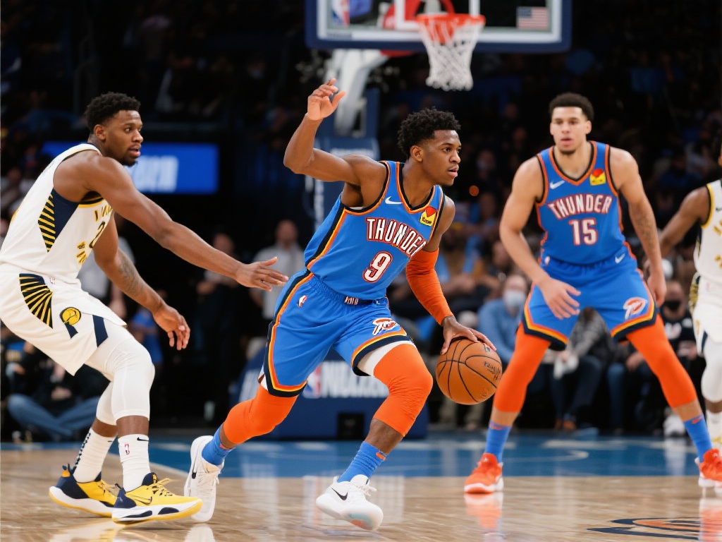 除了亚历山大的个人英雄主义，雷霆队的整体